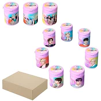 防弾少年団(BTS) - BTS⭐️キシリトールガムボトル　コンプリートセット Amazon | キシリトールガム BTS Smileボトル ロッテ ランダム5個